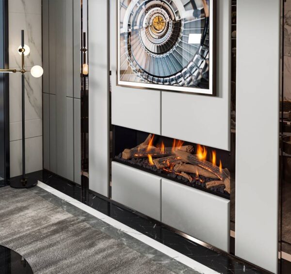 Wilderness front facing 51 image on safe home fireplace website