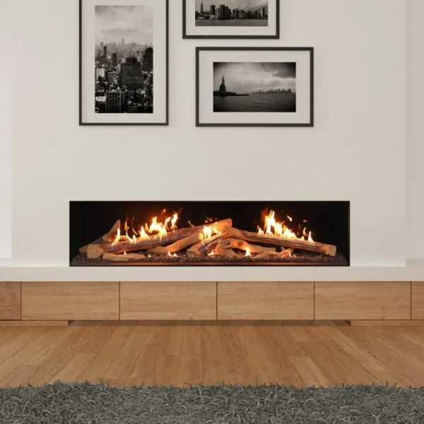 Wilderness front facing 68 image on safe home fireplace website