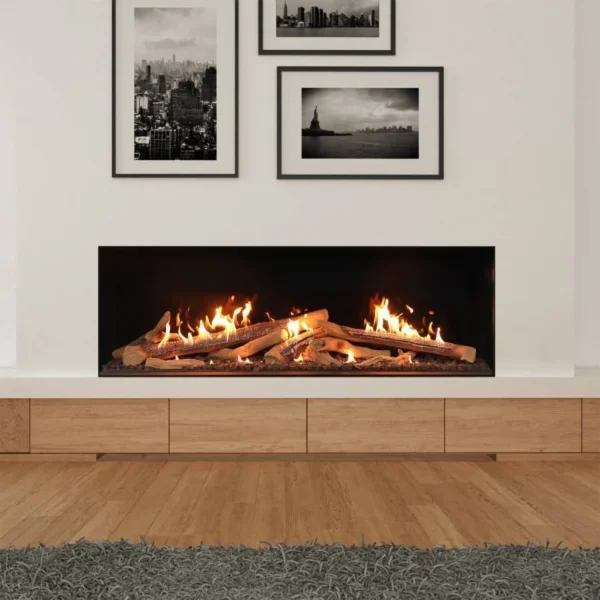 Wilderness front facing 68h image on safe home fireplace website