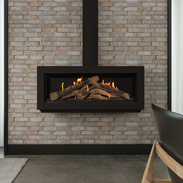 Wilderness stand alone front 110 image on safe home fireplace website