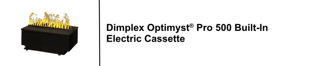 Optimyst pro 500 ec image on safe home fireplace website