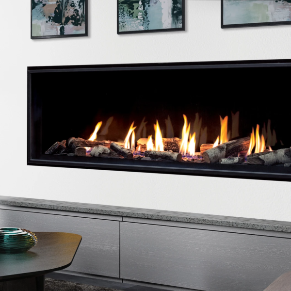 Enviro c60t tall linear gas fireplace