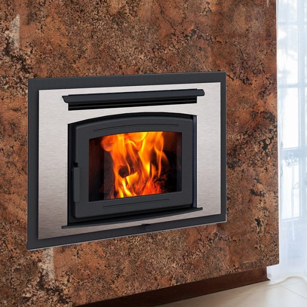 Pacific energy fp25 arch le wood fireplace