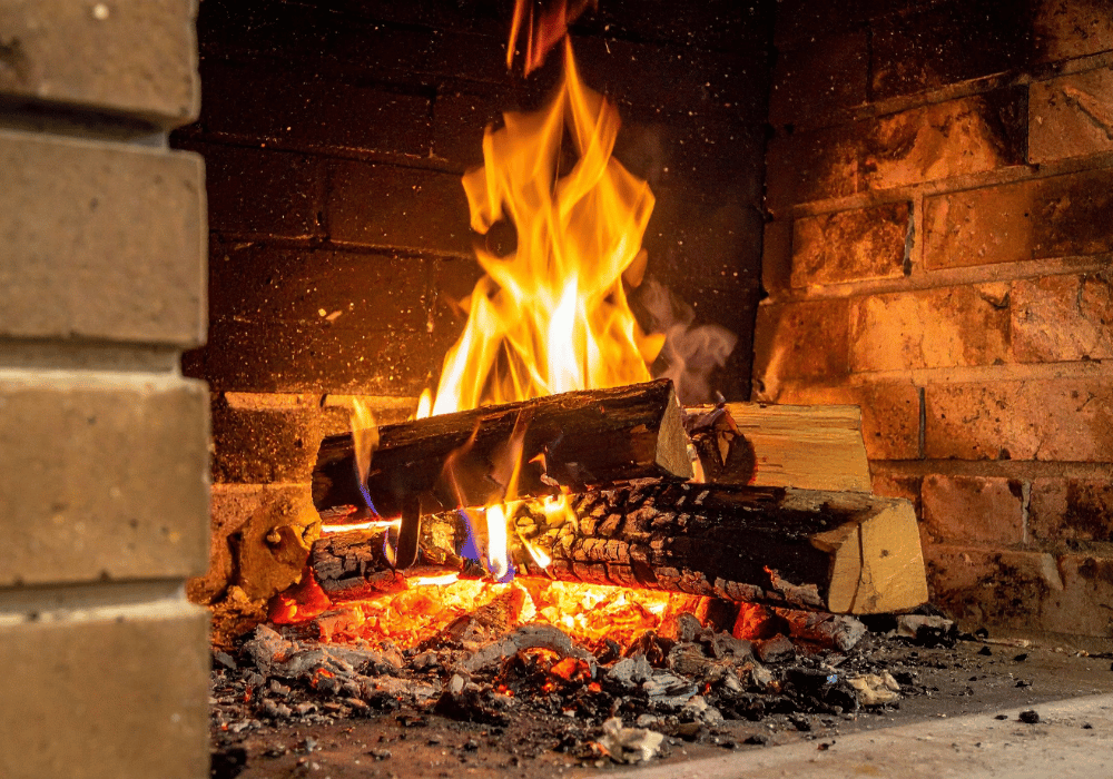 Safe home fireplace wood burning fireplace closeup essential wett inspection checklist blog image on safe home fireplace website